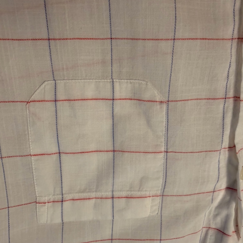 Grayson Threads Cream Windowpane Button-Down Shirt - image 4